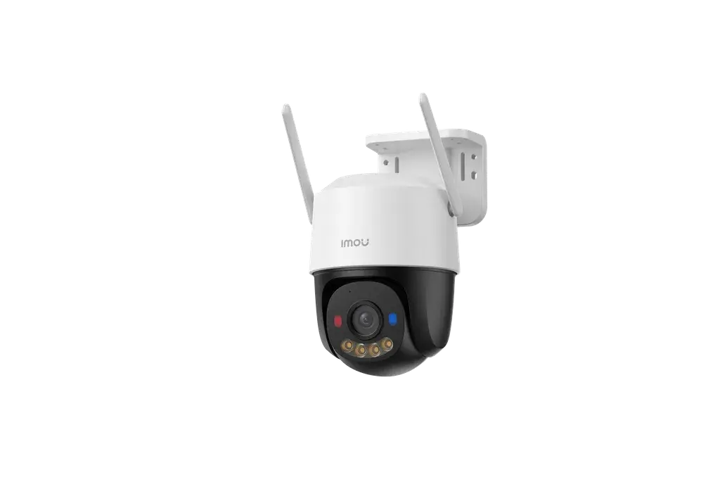 IPC-K7FN-3H0WE. Cámara Imou CRUISER SC 3MP tipo PT Visión nocturna en color inteligente detección humana IR de hasta 30m luces de advertencia azul y rojas